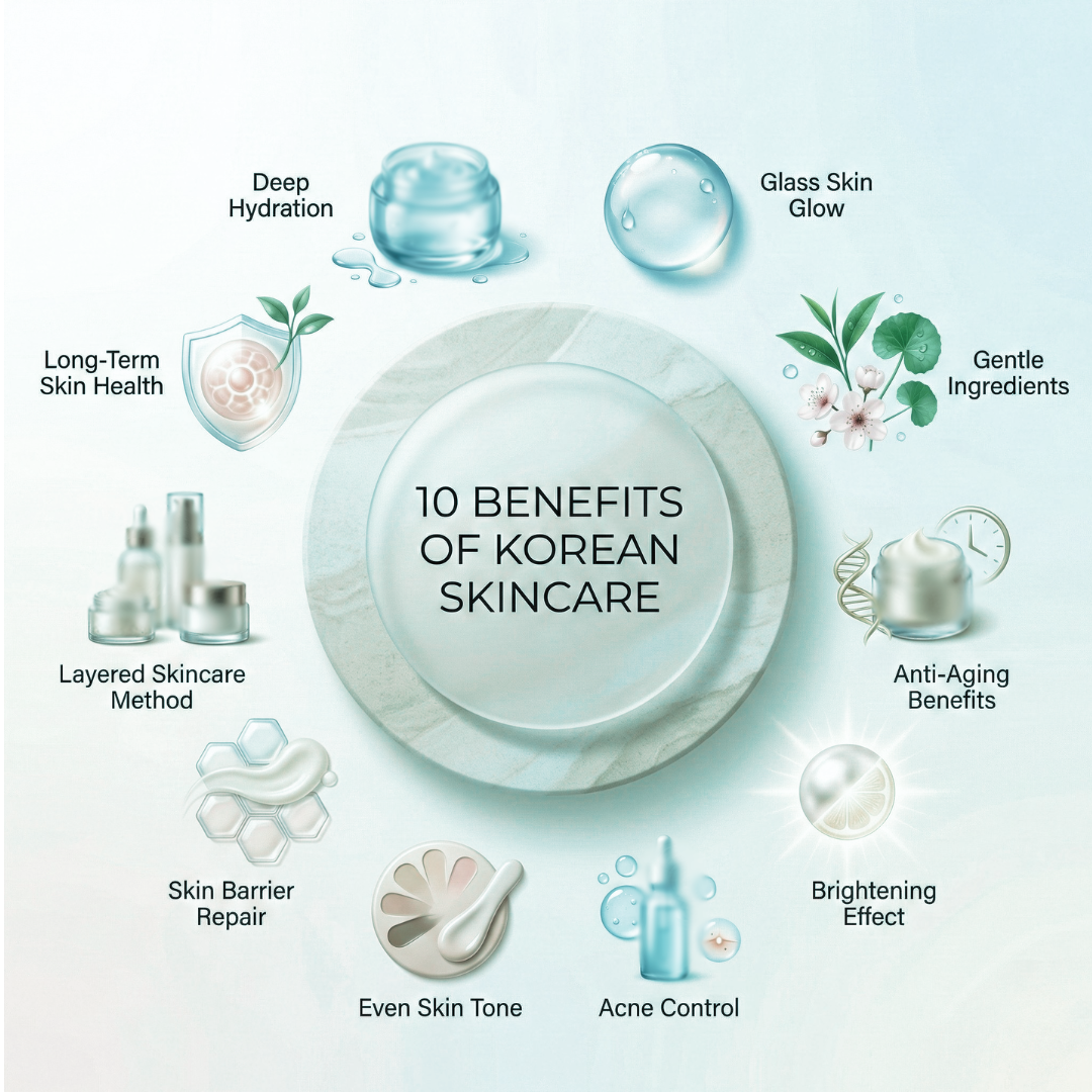 Korean Skincare Benefits